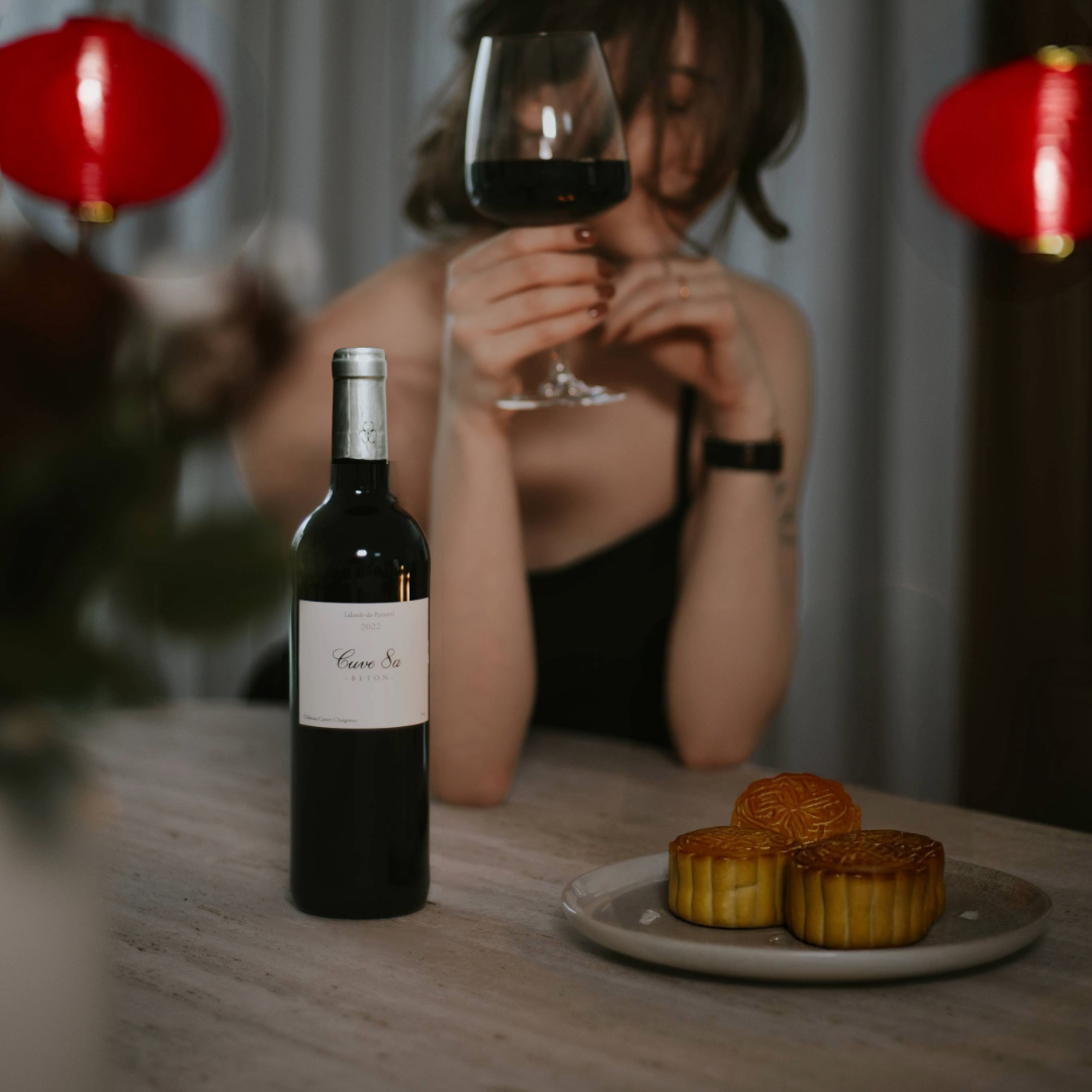 Wine bottle on a table symbolising direct-to-consumer delivery