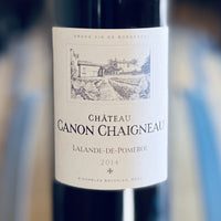 2014 - Grand Vin Château Canon Chaigneau